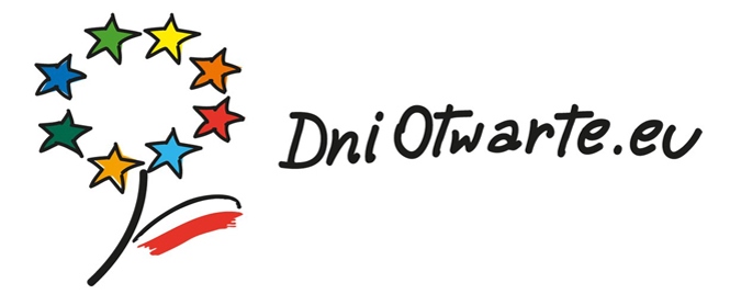 Logo akcji Dni Otwarte - kolorowy kwiatek