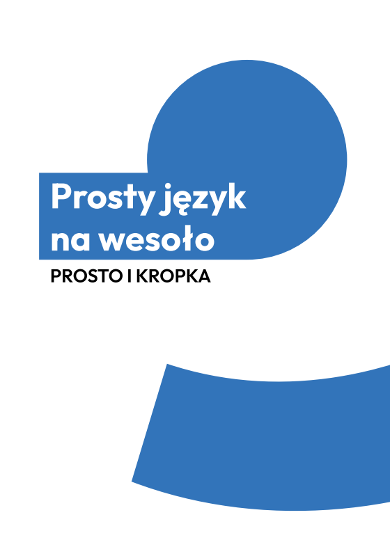Miniatura strony tytułowej publikacji Prosty język na wesoło
