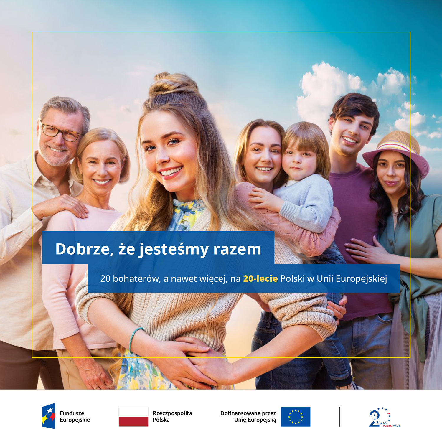 Okładka albumu na 20-lecie Polski w Unii Europejskiej