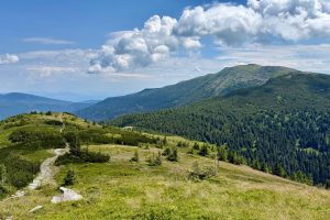 widok na Babią Górę