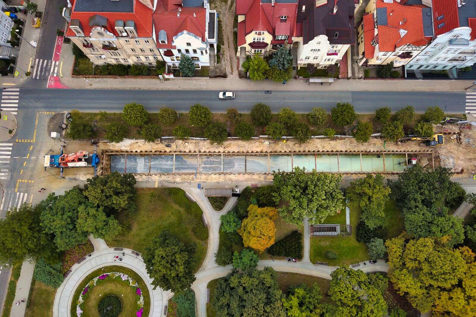 Widok na Bydgoszcz z lotu ptaka