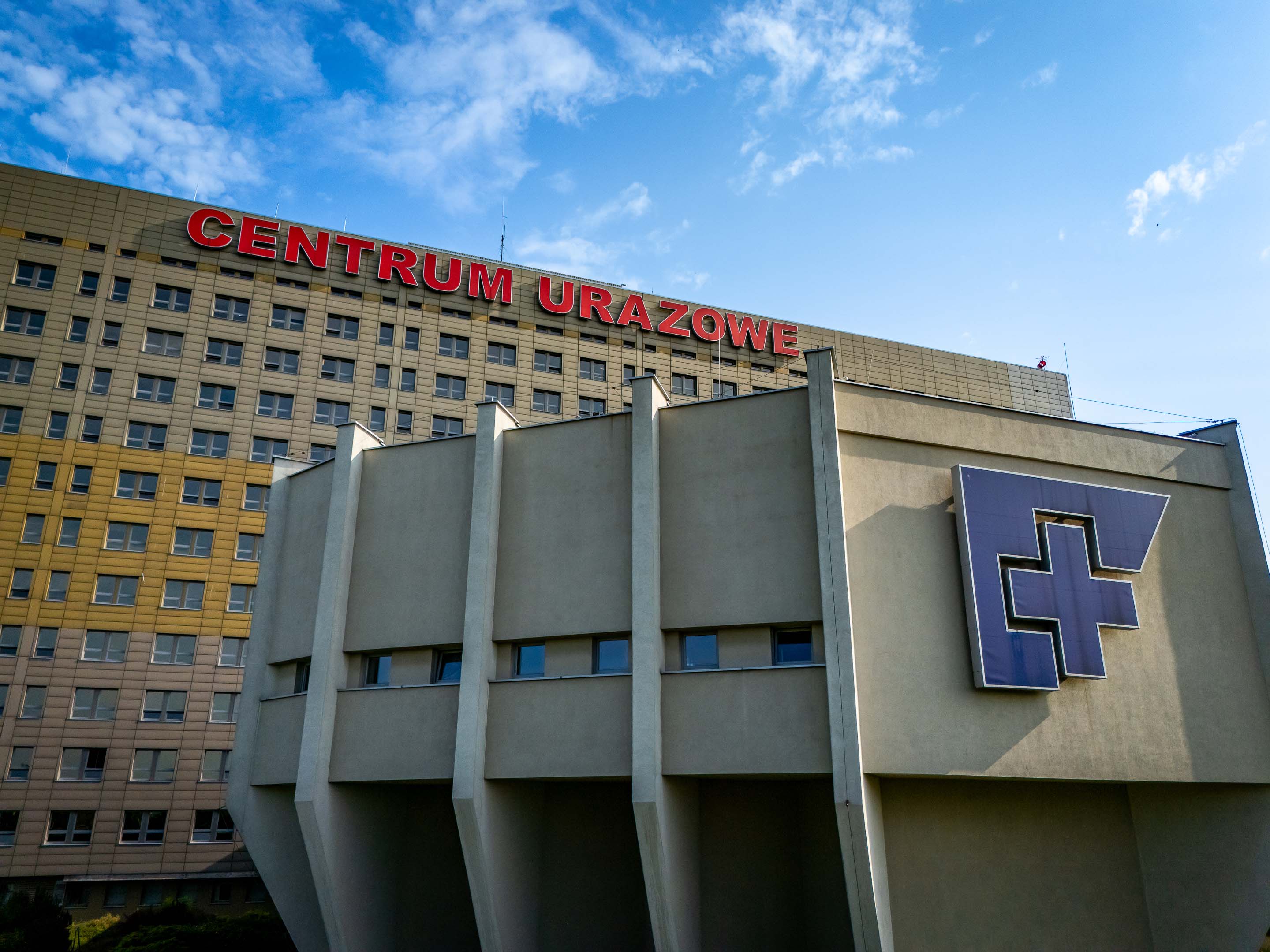 Na zdjęciu budynek Centrum Urazów