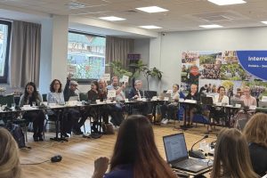 Uczestnicy 13. posiedzenia Komitetu Monitorującego Program Polska - Saksonia 2021-2027